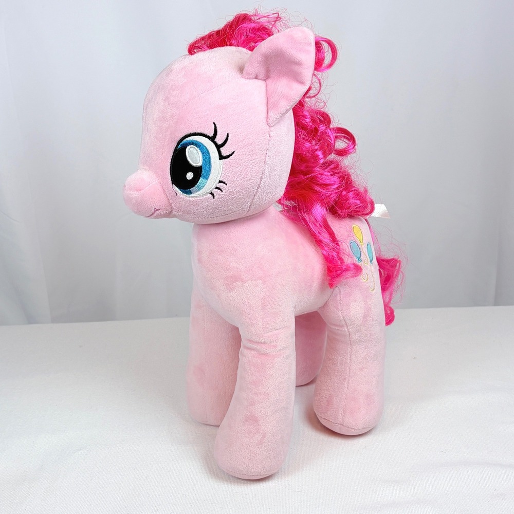 Build-A-Bear My Little Pony Pinkie Pie Plush 2013 Hasbro Pink 15 inch 020084